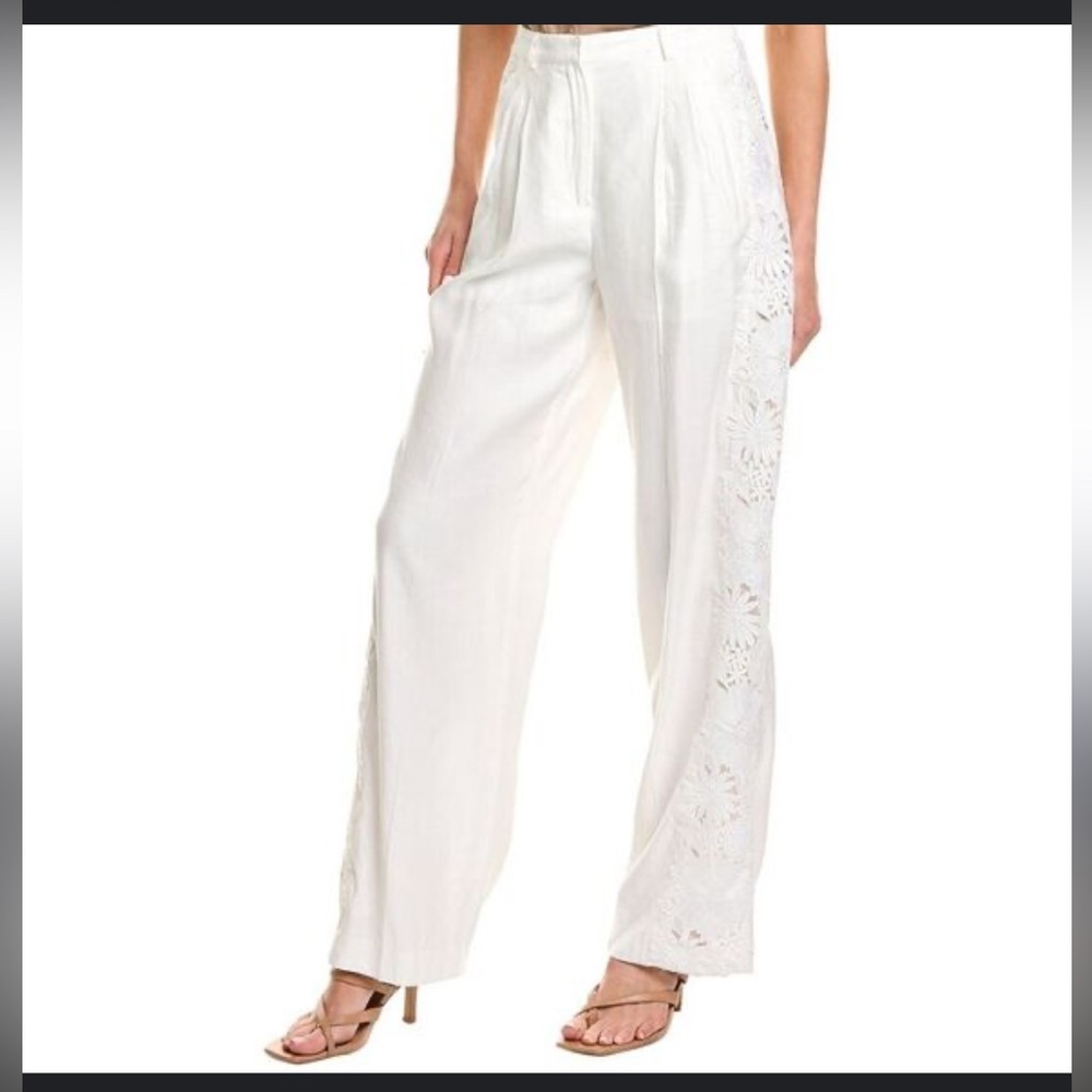 Generation Love Cream Lace Wide Leg Pants
